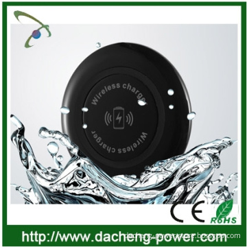 Waterproof design desktop and funiture used qi wireless charger for Samsung and Iphone